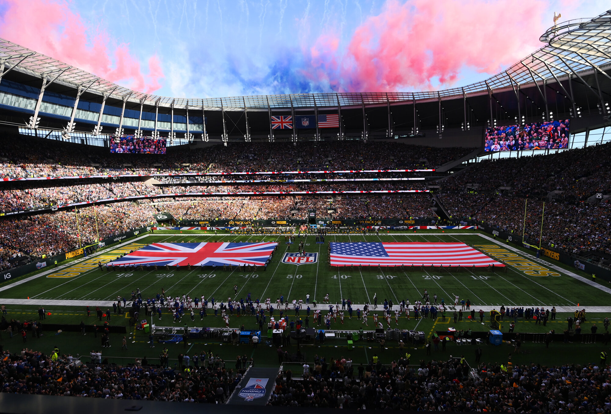 The NFL London Games New York Giants vs Green Bay Packers Rocked My