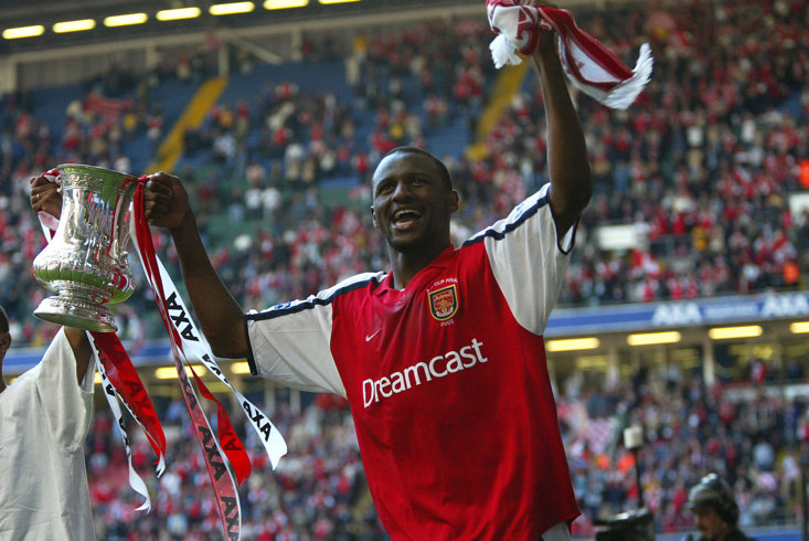 GoonerViews on X: Thierry Henry at the game today with a retro Arsenal  shirt on. 