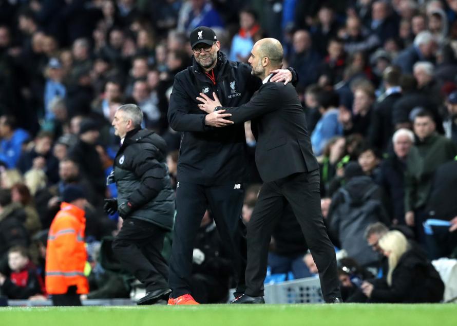 Jurgen Klopp V Pep Guardiola Head To Head Why The Manchester City - jurgen klopp v pep guardiola head to head why the manchester city boss is running scared of liverpool