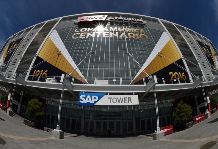 levi's stadium during the copa america centenario 