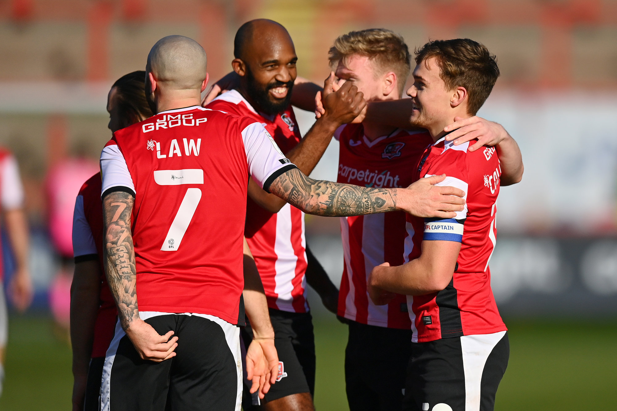 Football EFL League Two Football League Exeter City Promoted