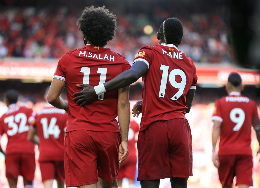 Image result for salah liverpool vs west ham 2018