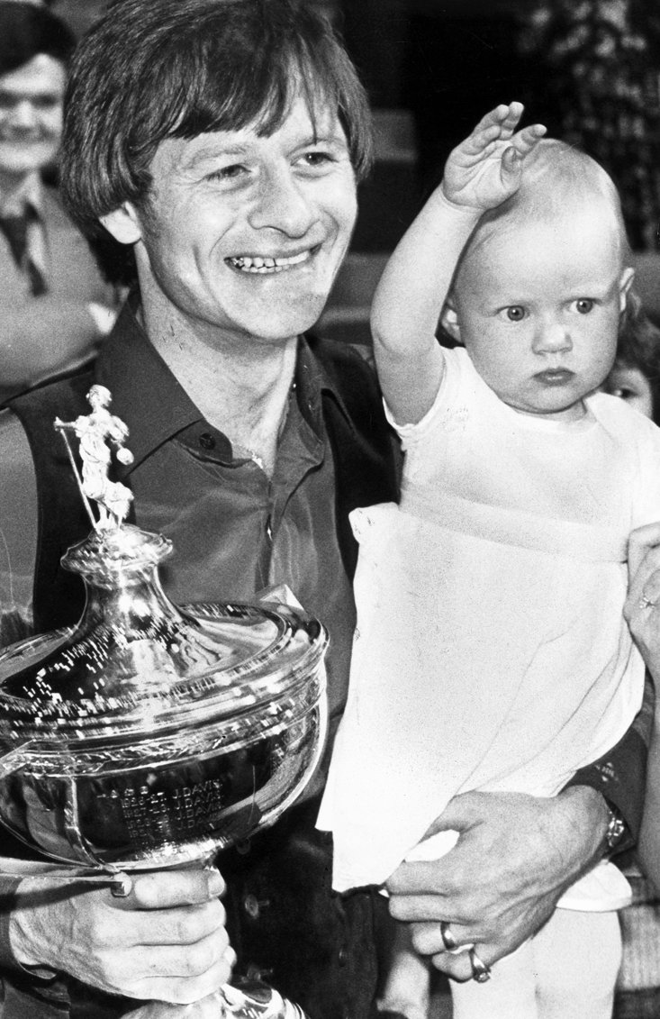 Higgins wins the World Championship again in 1982 (Getty Images)